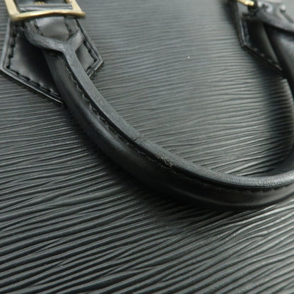Louis Vuitton Vintage Alma Epi Leather, Black, Leather, Handbag