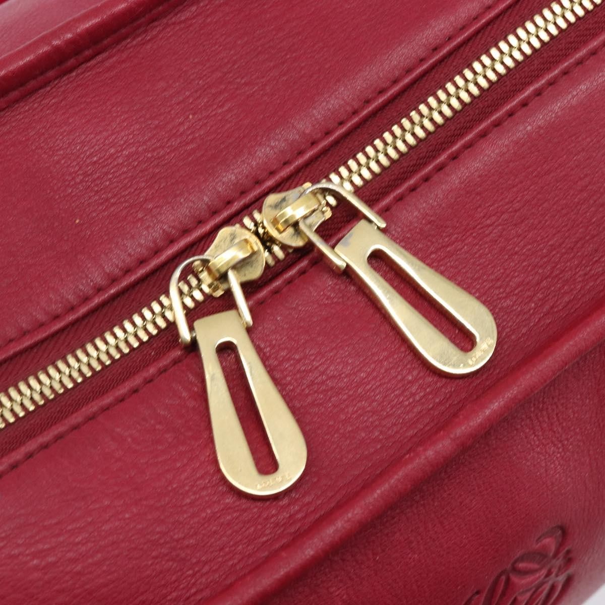 Loewe Amazona Leather, Red, Leather, Handbag