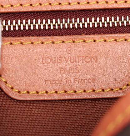 Louis Vuitton Sac Gibeciere Messenger Bag Monogram Canvas, BROWN, CANVAS, Shoulder bag