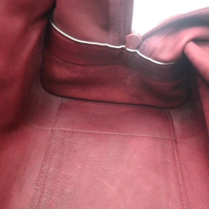 Loewe Amazona Suede, Burgundy, Suede, Handbag