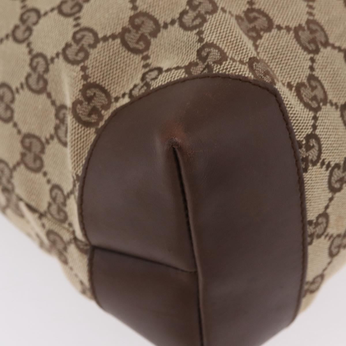 Gucci Convertible Zip GG Canvas, Beige, Canvas, Tote Bag
