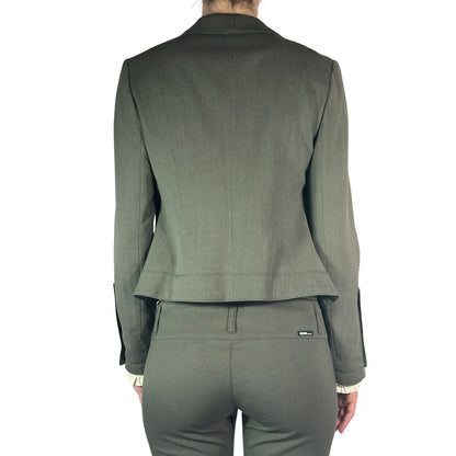 Moschino Stretch Wool 2 PC Suit Set