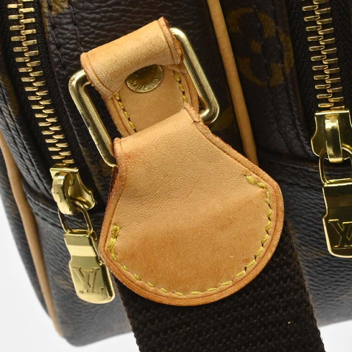 Louis Vuitton Reporter Monogram Canvas, Brown, Canvas, Shoulder Bag
