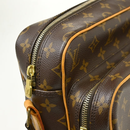 Louis Vuitton Nil Shoulder Bag Monogram Canvas, Brown, Canvas, Shoulder Bag