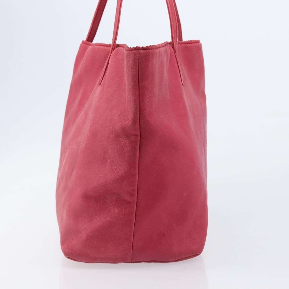 Loewe Tote Leather, Pink, Leather, Tote Bag