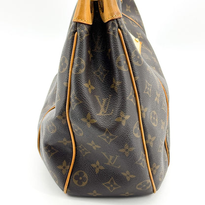 Louis Vuitton Galliera Monogram Canvas, Brown, Canvas, Handbag