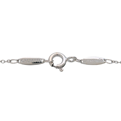 Tiffany & Co. Elsa Peretti Diamonds By The Yard Pendant Sterling Silver with Diamond, Silver, Sterling Silver, Necklace