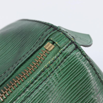 Louis Vuitton Keepall Epi Leather, Green, Leather, Travel Bag