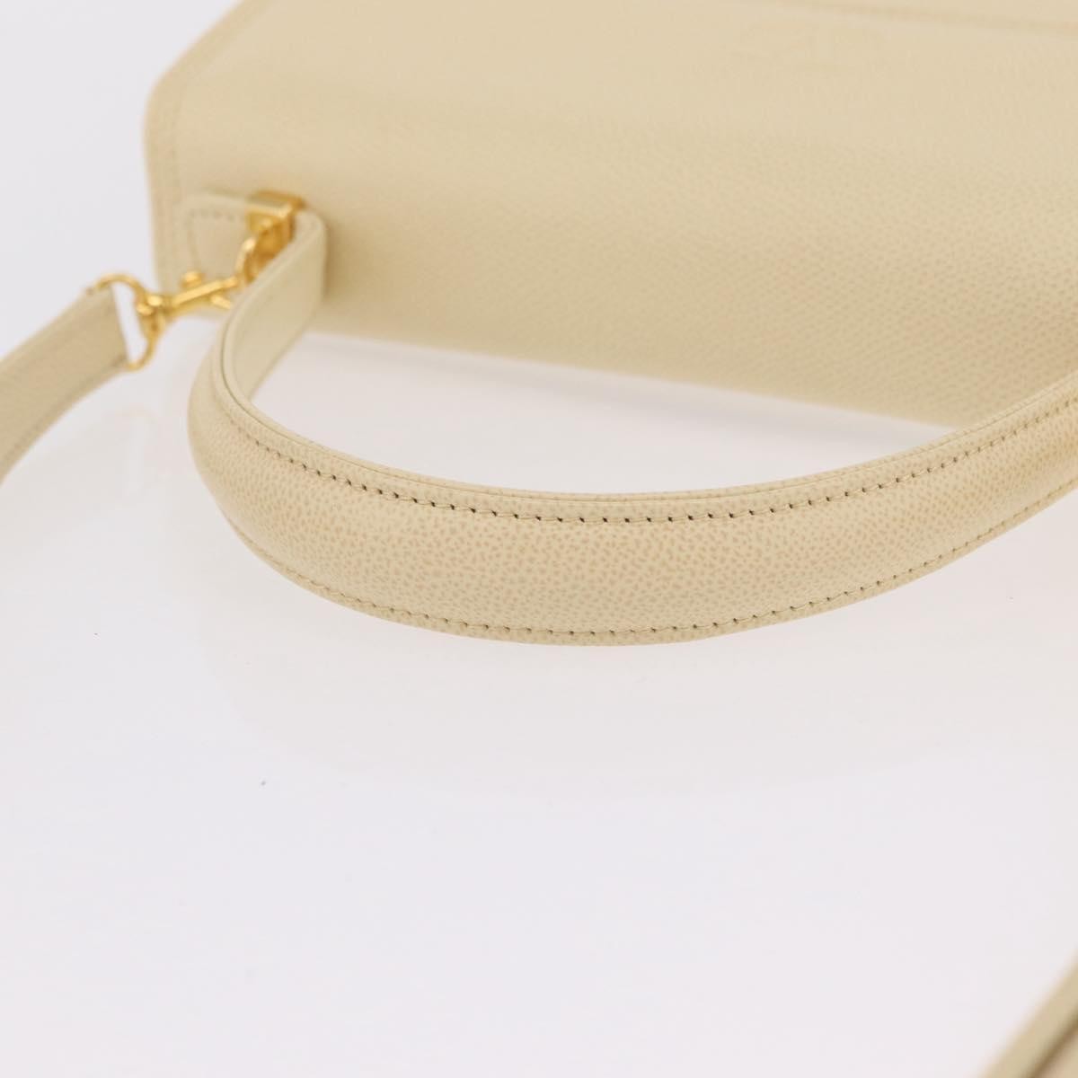 Valentino Garavani Vintage Leather, Beige, Leather, Shoulder Bag