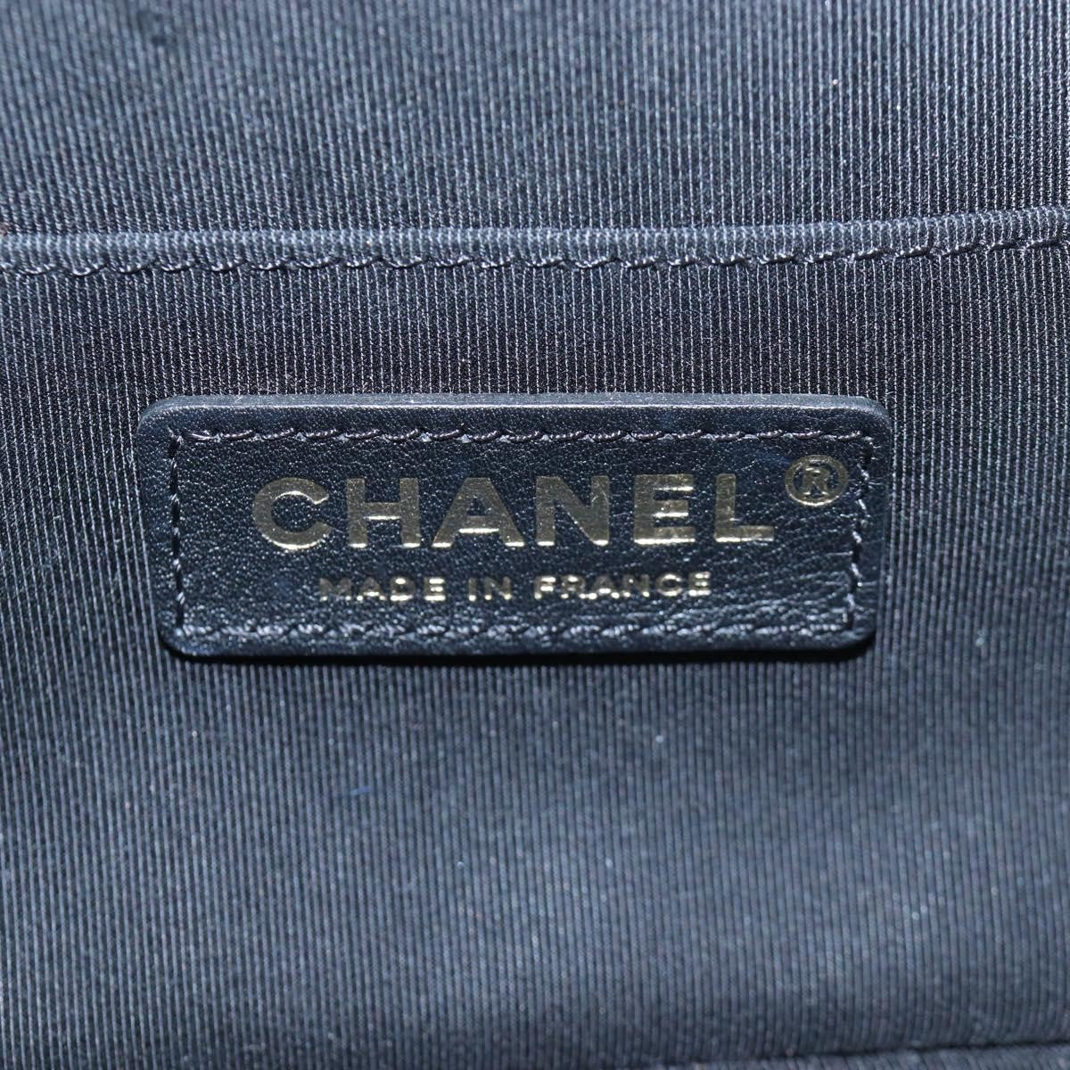 Chanel Vanity Case Quilted Crumpled Calfskin, White, Leather, Handbag