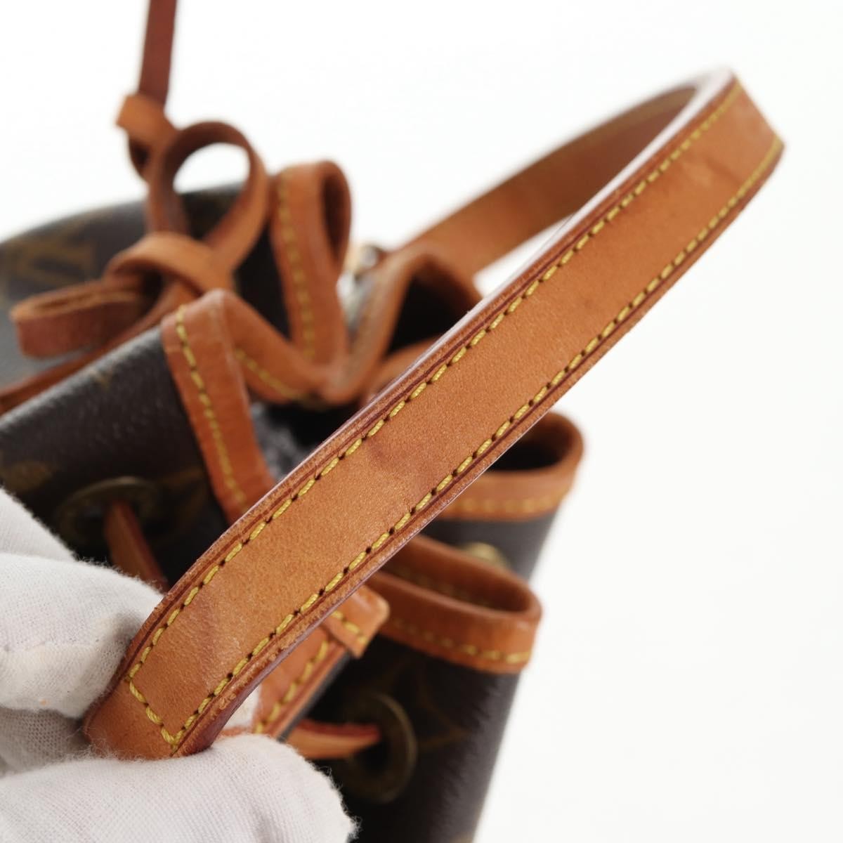 Louis Vuitton Noe Monogram Canvas, Brown, Canvas, Shoulder Bag