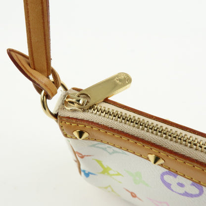 Louis Vuitton Pochette Accessoires Monogram Multicolor, Multicolour, Canvas, Clutch