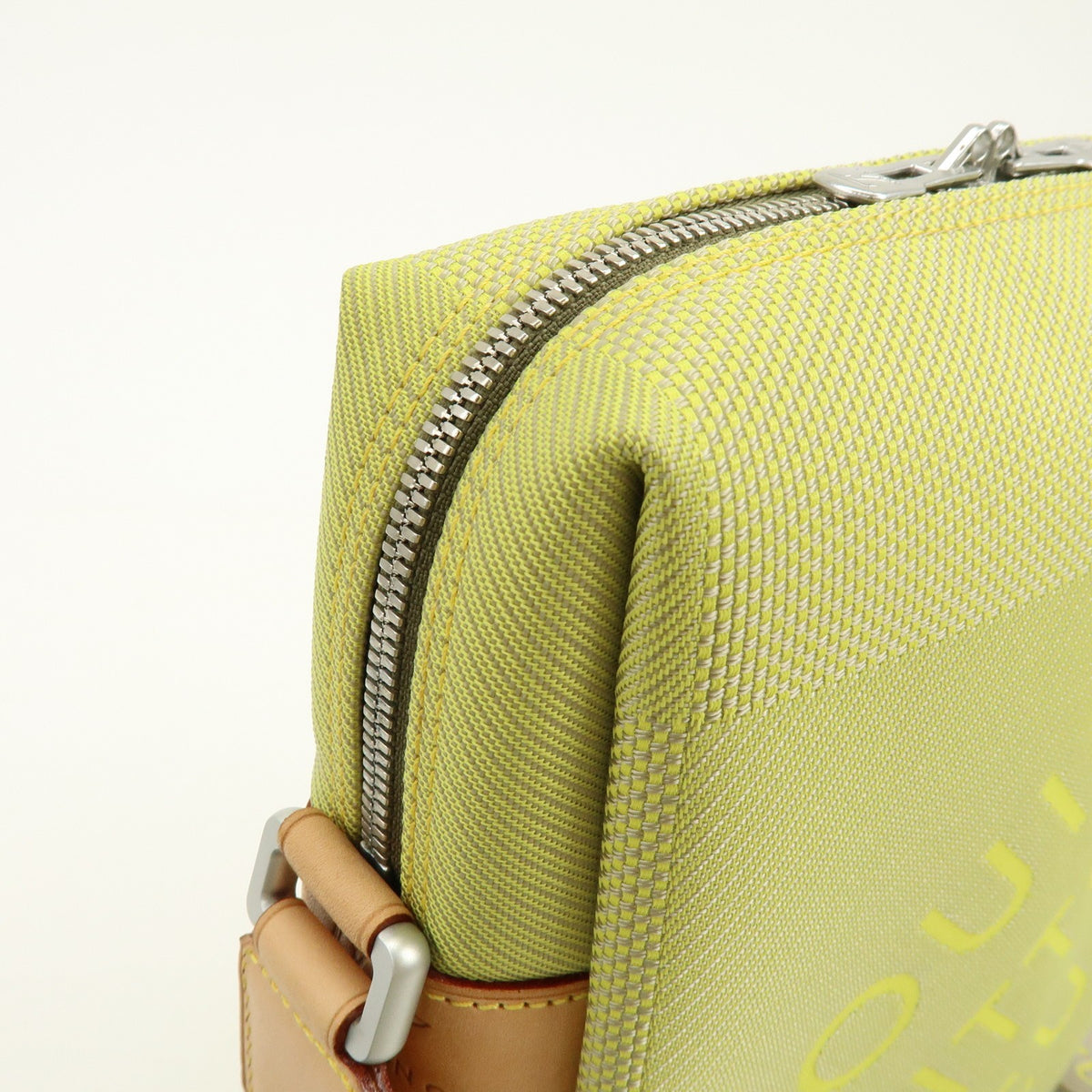 Louis Vuitton Cup Weathery Damier Geant Canvas, Green, Canvas, Handbag