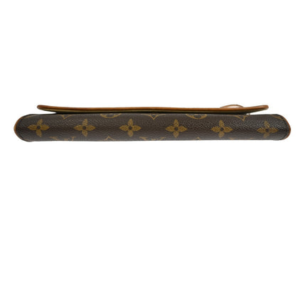 Louis Vuitton Twin Canvas, Brown, Canvas, Clutch