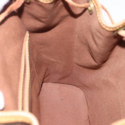 Louis Vuitton Vintage Montsouris Monogram Canvas, Brown, Canvas, Backpack