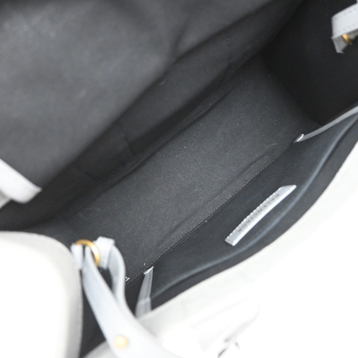 Balenciaga Hardware Canvas, Gray, Canvas, Tote Bag