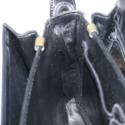 Celine Horse Carriage Leather, Black, Leather, Shoulder Bag