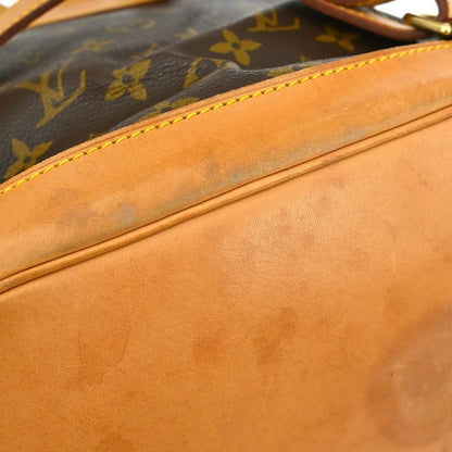 Louis Vuitton Vintage Montsouris Monogram Canvas, Brown, Canvas, Backpack
