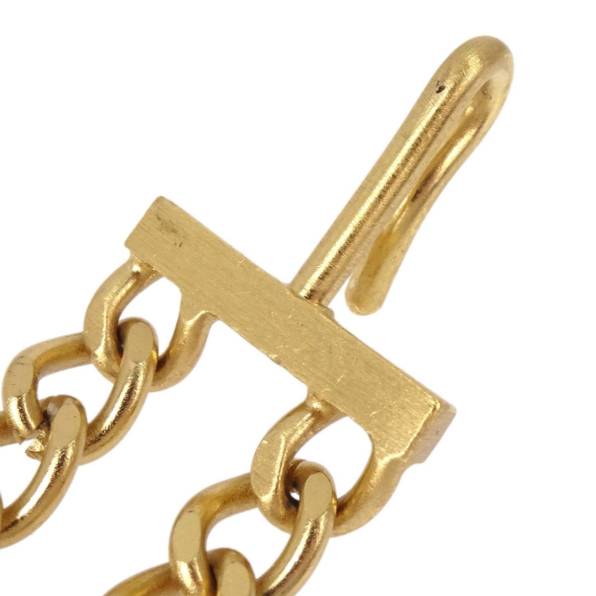 Chanel Necklace Flower Metal, Gold, Gold Plated, Necklace