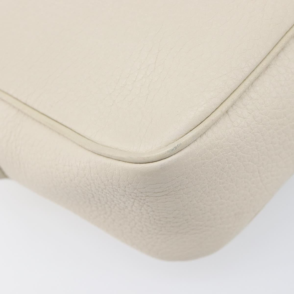 Gucci Soho Disco Leather, White, Leather, Shoulder Bag