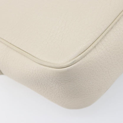 Gucci Soho Disco Leather, White, Leather, Shoulder Bag