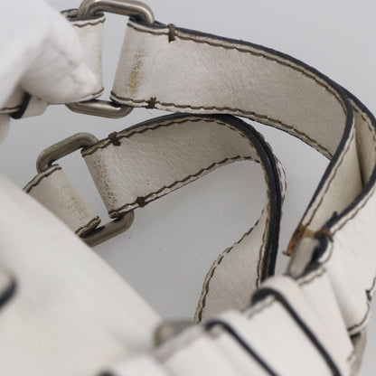 Chloe Handbag Leather, White, Leather, Handbag