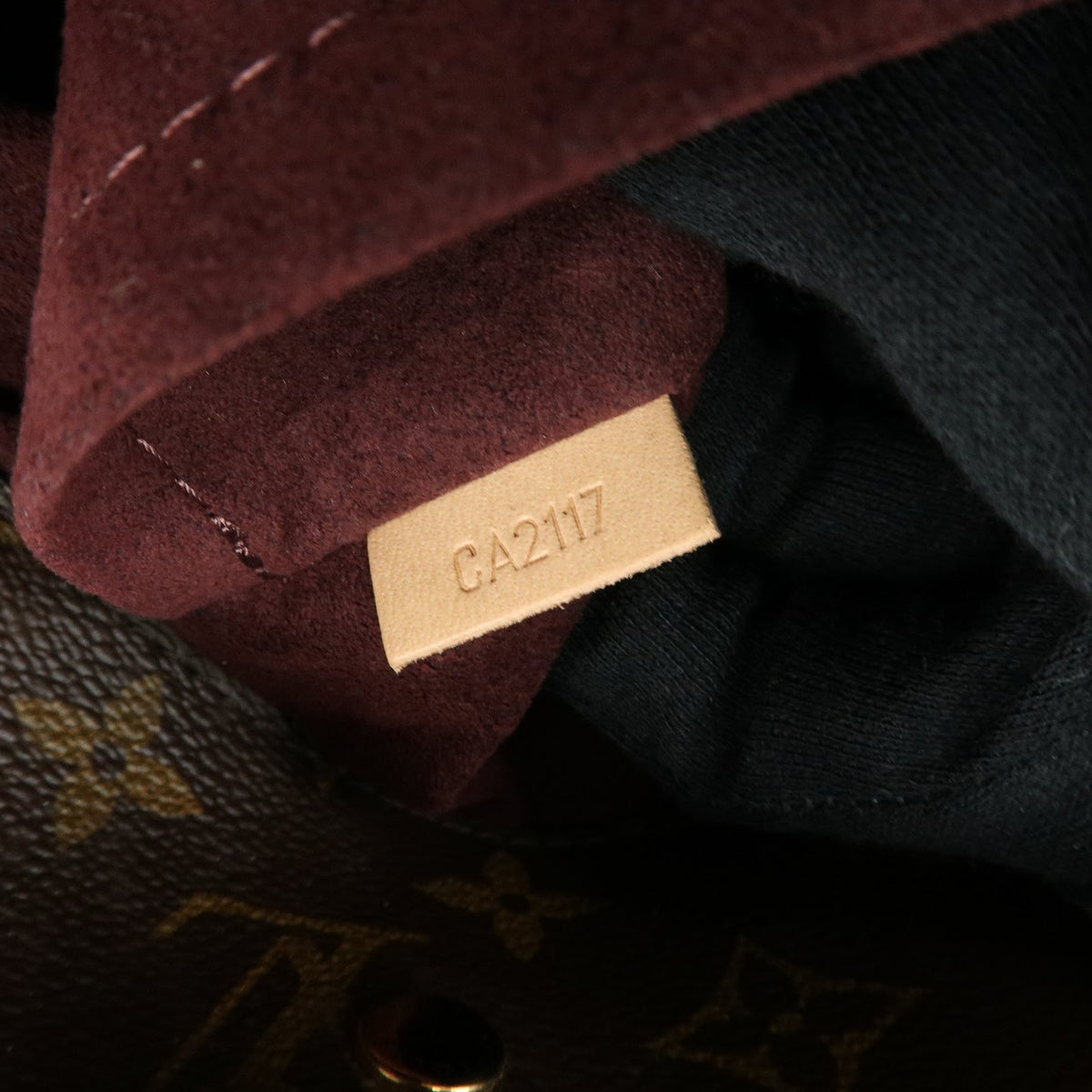Louis Vuitton Montaigne Monogram Canvas, Brown, Canvas, Handbag