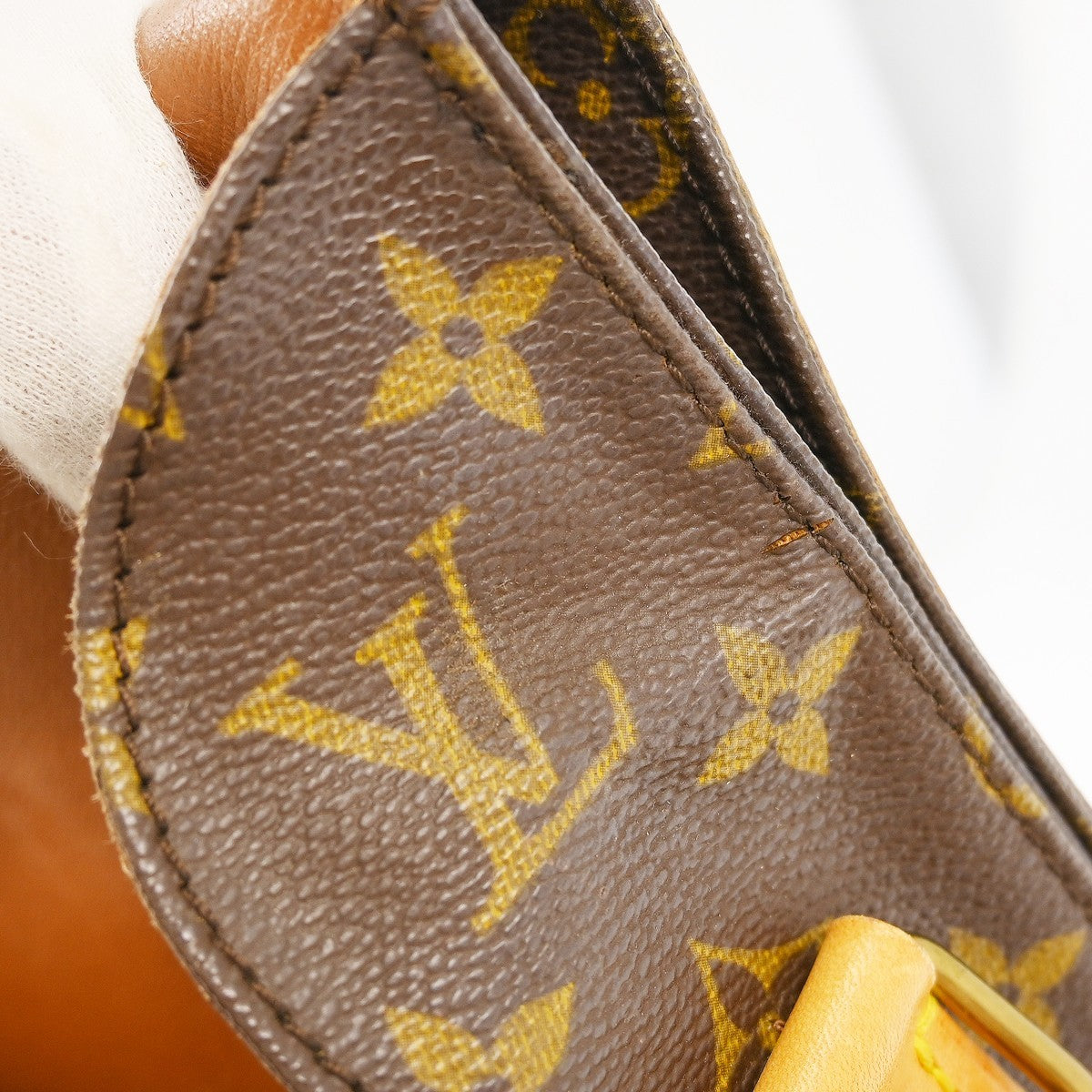 Louis Vuitton Cartouchiere Monogram Canvas, Brown, Canvas, Shoulder Bag