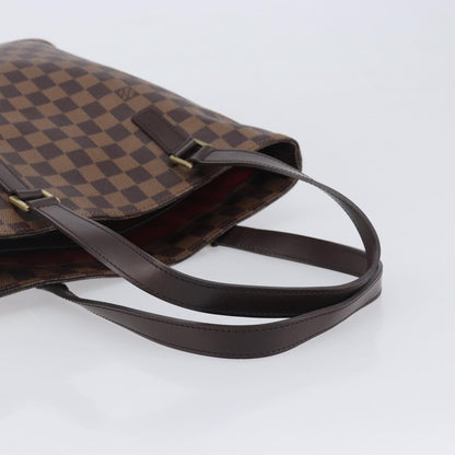 Louis Vuitton Vavin Damier, Brown, Canvas, Tote Bag