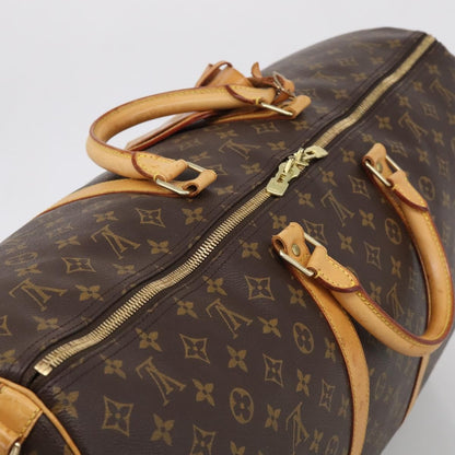 Louis Vuitton Keepall Bandouliere Monogram Canvas, Brown, Canvas, Travel Bag