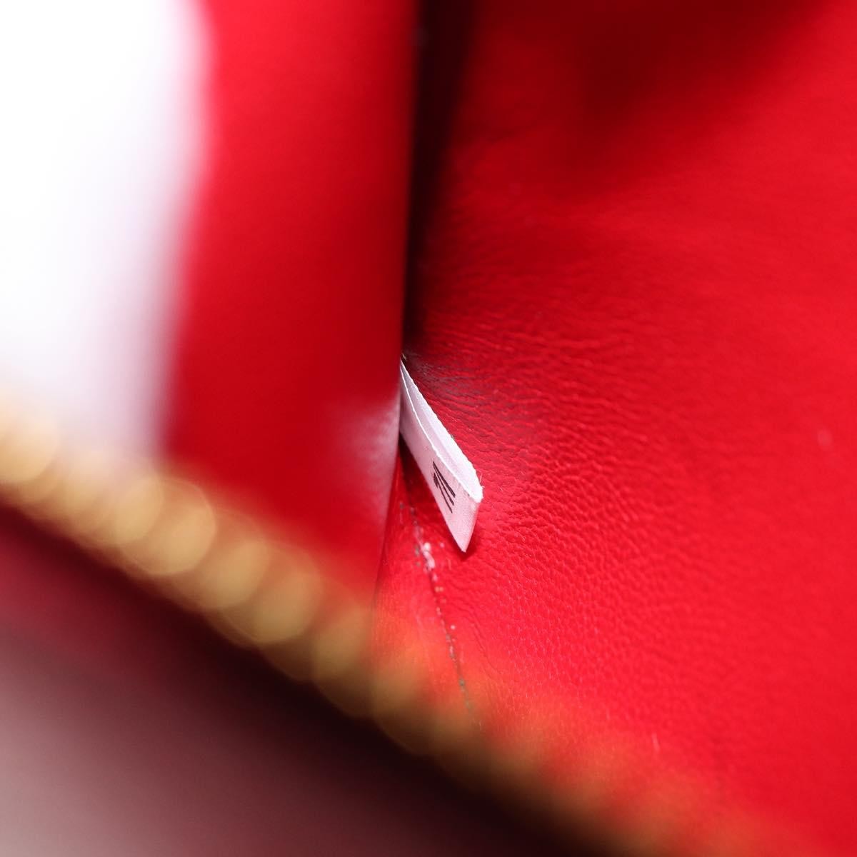 Prada Bow Wallet on Strap Saffiano Leather, Red, Leather, Crossbody Bag