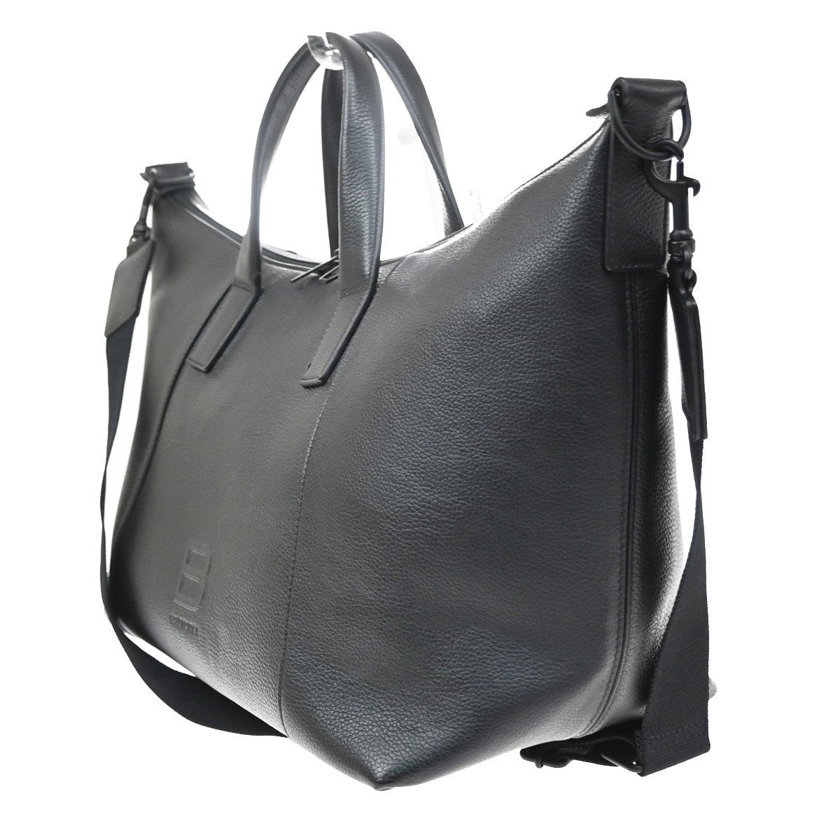 Balenciaga Hourglass Carryall Leather, Black, Leather, Handbag
