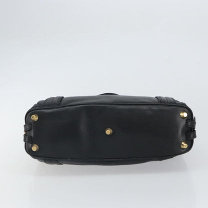 Chloe Irène Leather, Black, Leather, Tote Bag