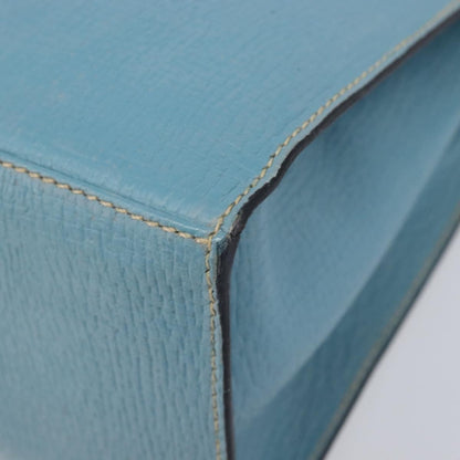 Loewe Tote Leather, Blue, Leather, Tote Bag