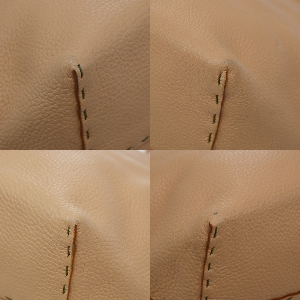 Fendi Roll Selleria Leather, Orange, Leather, Tote Bag