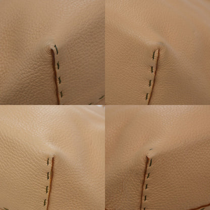 Fendi Roll Selleria Leather, Orange, Leather, Tote Bag