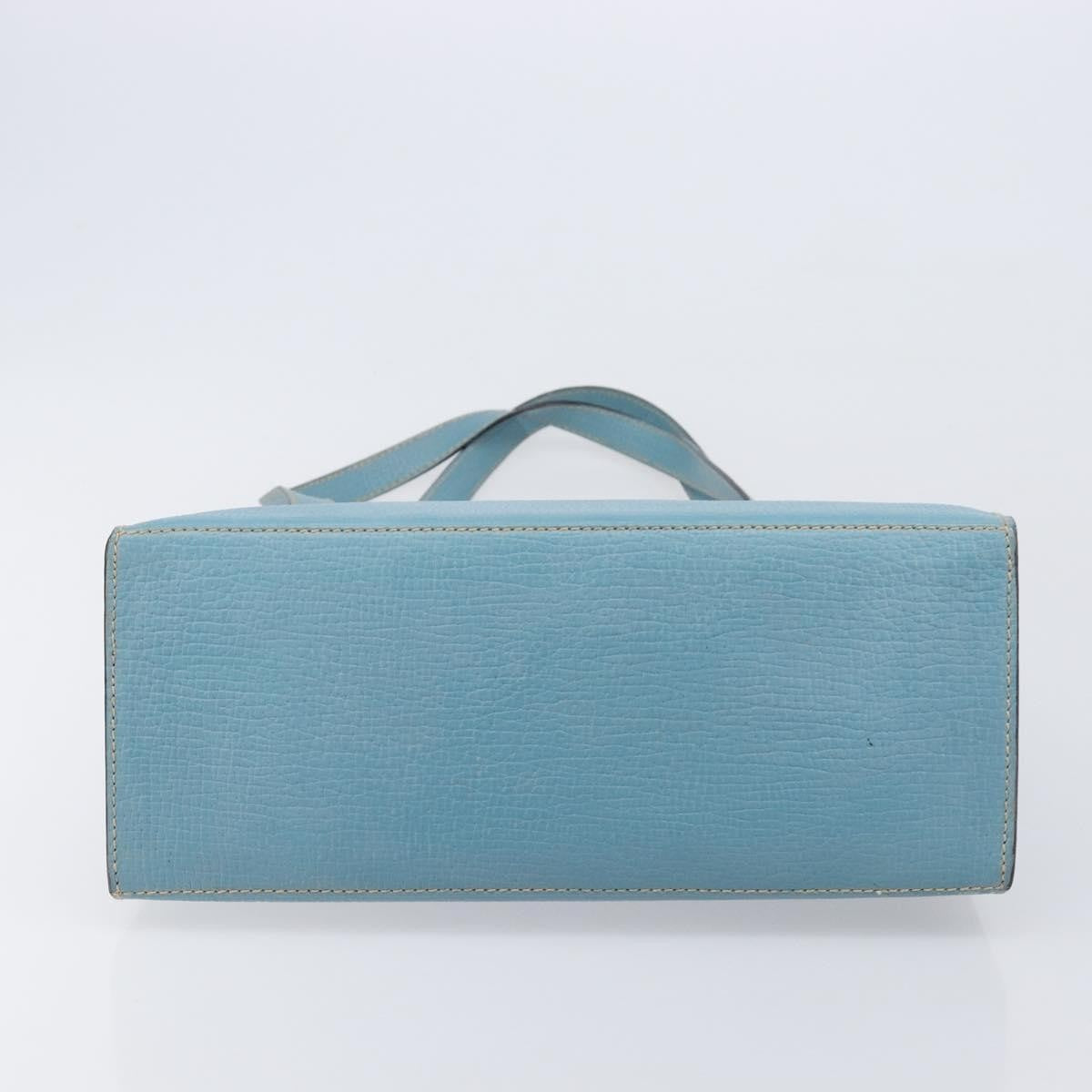 Loewe Tote Leather, Blue, Leather, Tote Bag