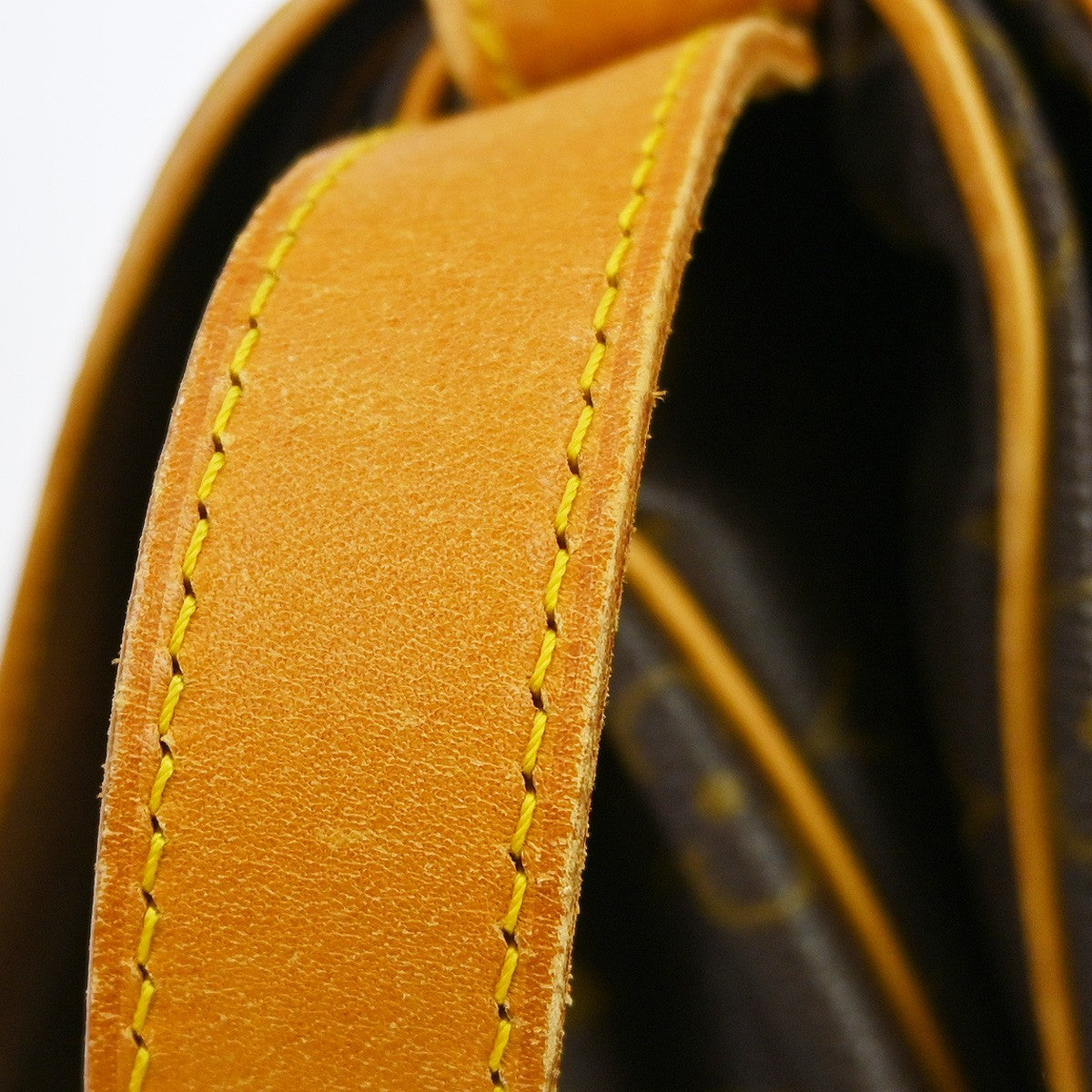 Louis Vuitton Saumur Monogram Canvas, Brown, Canvas, Shoulder Bag