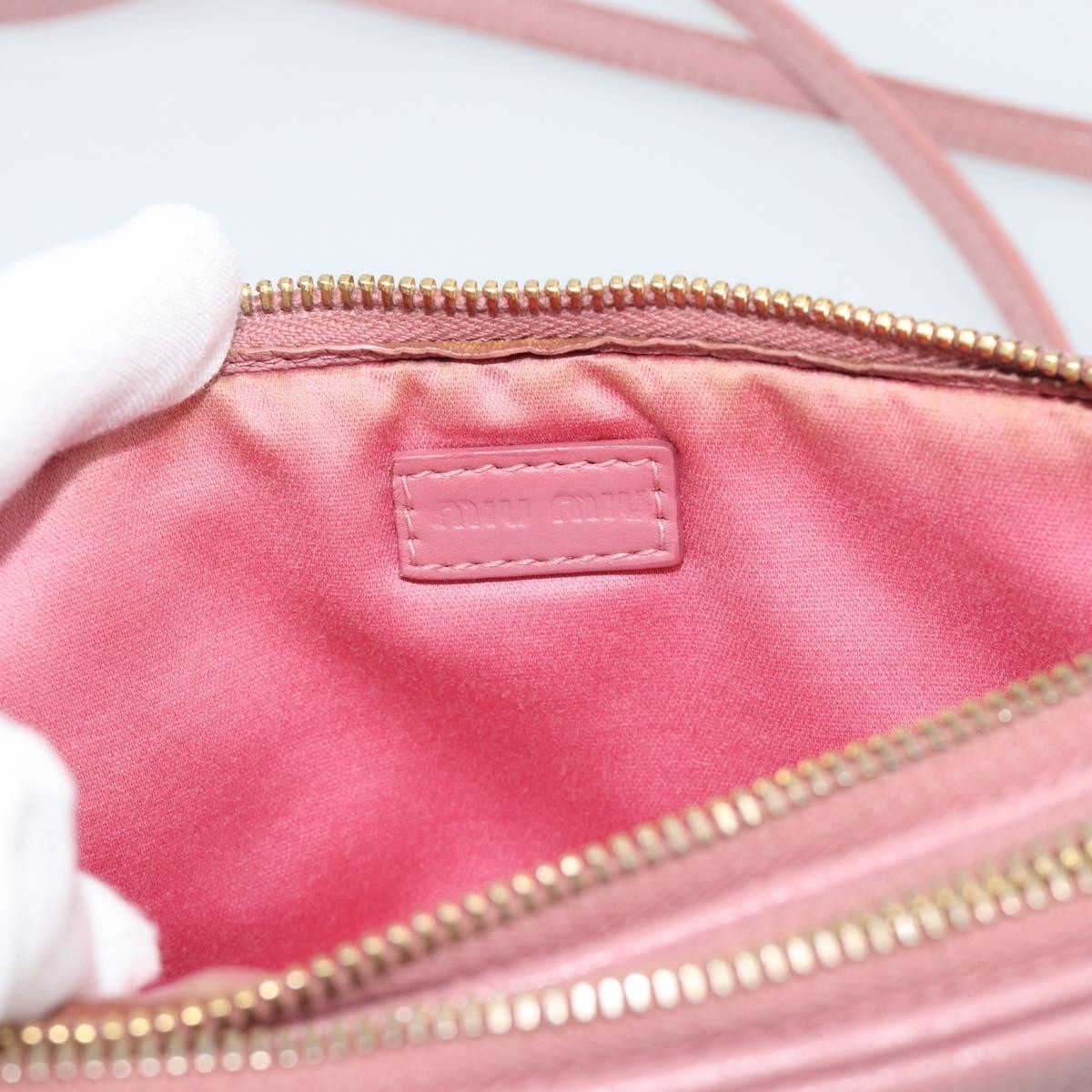 Miu Miu Vintage Leather, Pink, Leather, Handbag