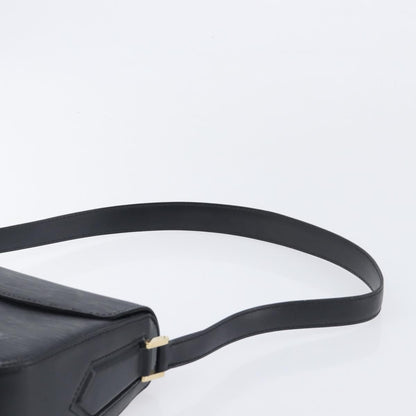 Louis Vuitton Buci Epi Leather, Black, Leather, Handbag