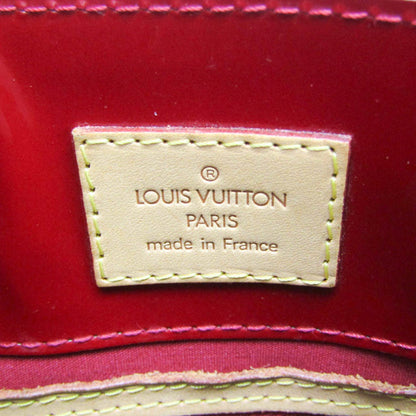 Louis Vuitton Reade Monogram Vernis, Red, Patent Leather, Handbag