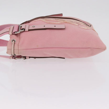Saint Laurent Kahala Drawstring Canvas, Pink, Canvas, Tote Bag