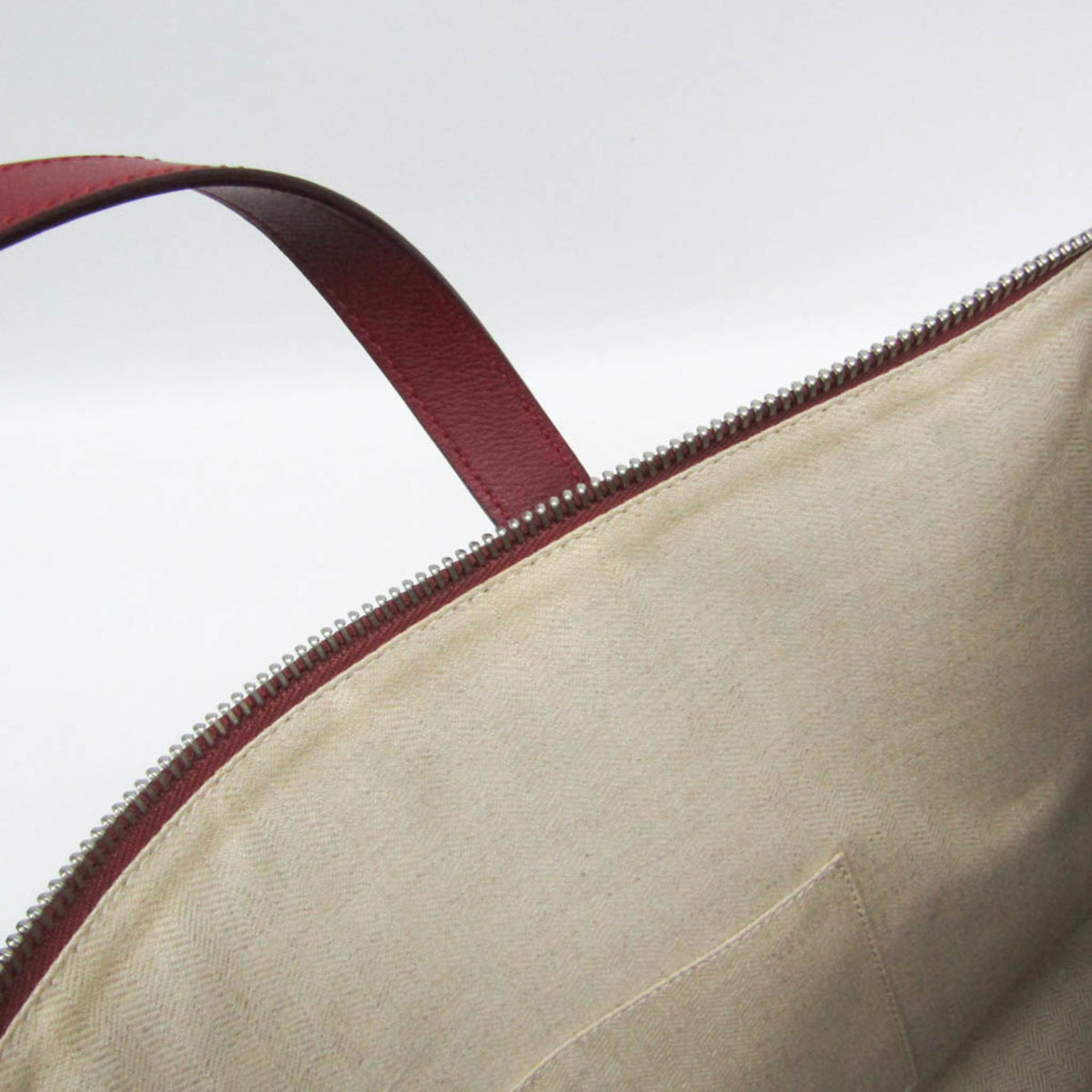 Loewe Toledo Leather, Red, Leather, Briefcase