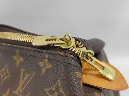 Louis Vuitton Keepall Monogram Canvas, Brown, Canvas, Travel Bag