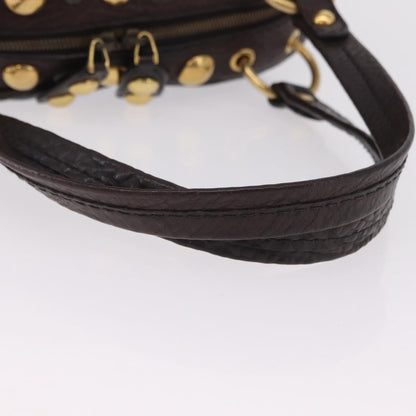 Gucci Babouska Heart Dome Satchel Leather, Black, Leather, Handbag
