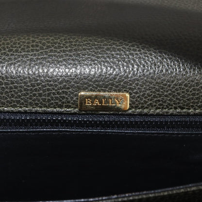 Bally Handbag Leather, Green, Leather, Handbag