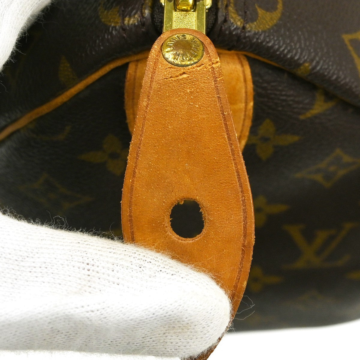 Louis Vuitton Speedy Monogram Canvas, Brown, Canvas, Handbag