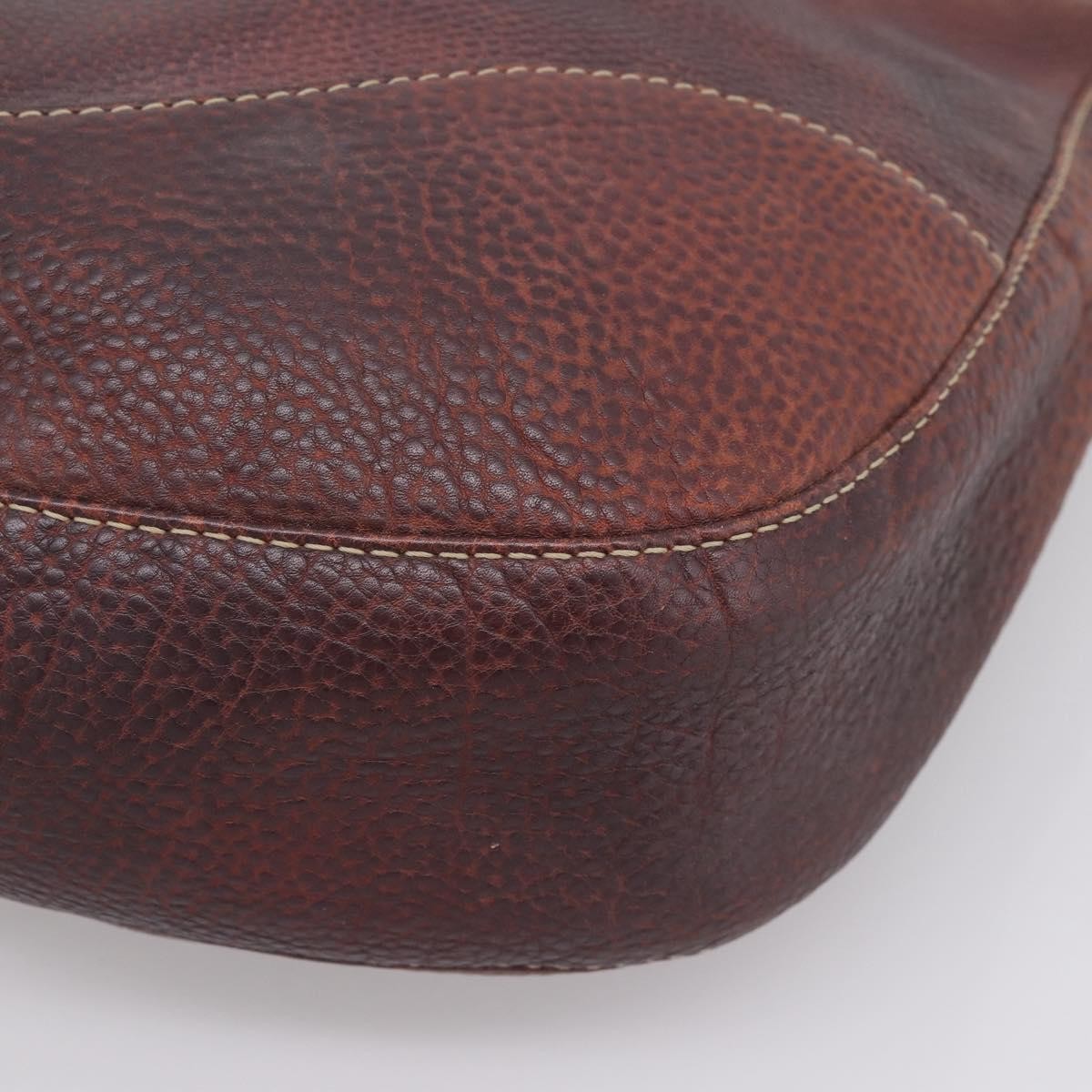 Gucci Charlotte Leather, Brown, Leather, Tote Bag