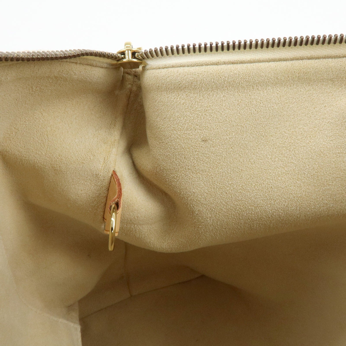 Louis Vuitton Saleya Damier, Beige, Canvas, Handbag