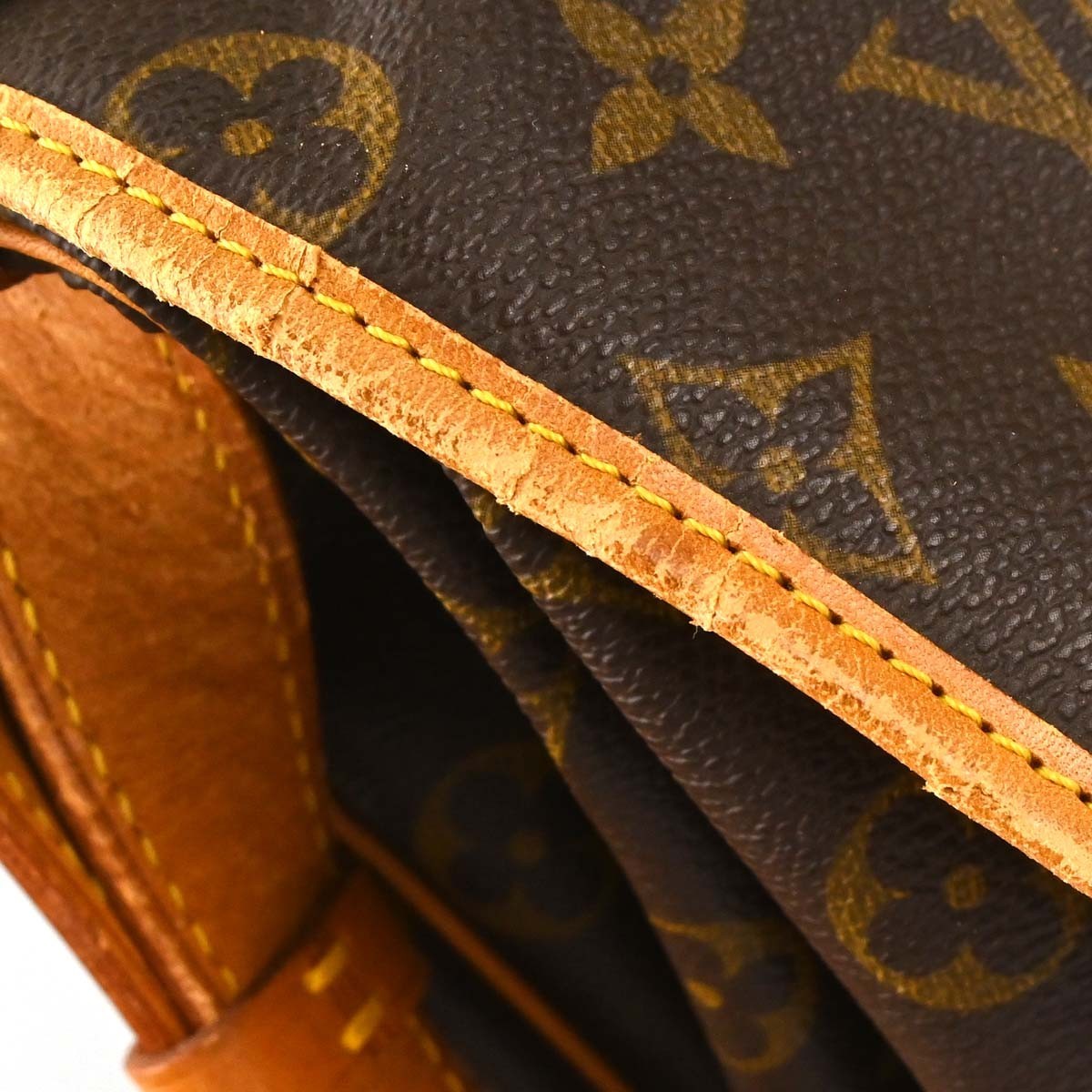 Louis Vuitton Saumur Monogram Canvas, Brown, Canvas, Shoulder Bag